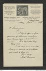 Nachlass Franz Steindachner, Brief von Gerrard Edward & Sons an Franz Steindachner (02.01.1909), Inv.Nr. 156.09, Seite 1